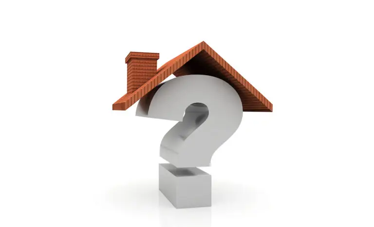 House and Question concept